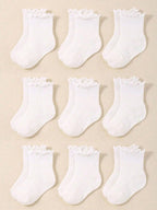 Pairs Baby Girl Lace Knit