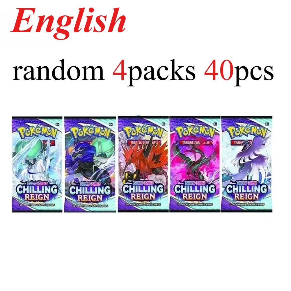 Pokémon Card Pack Bundle – 40 Cards 4packs CHI