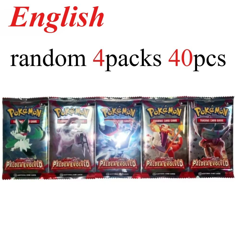 Pokémon Card Pack Bundle – 40 Cards 4packs PAL
