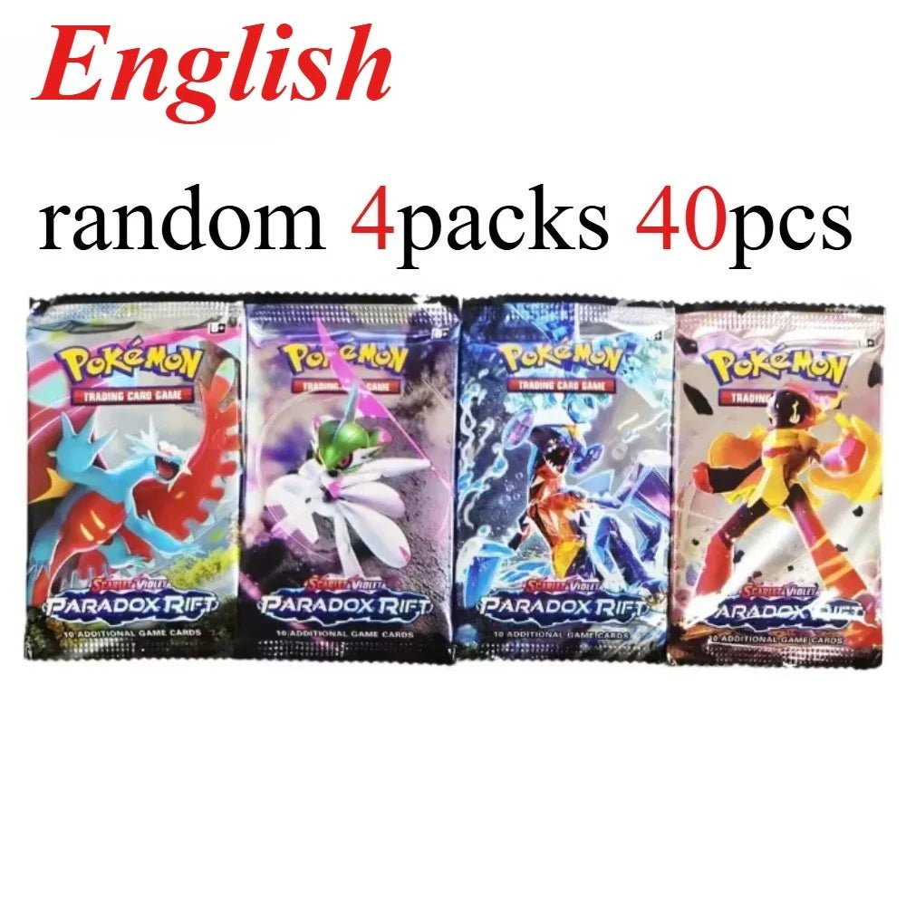 Pokémon Card Pack Bundle – 40 Cards 4packs PAR