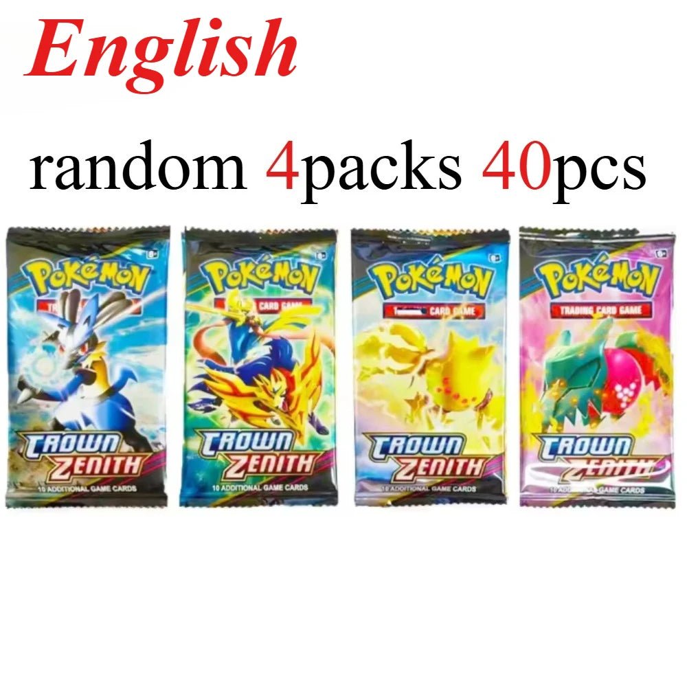 Pokémon Card Pack Bundle – 40 Cards 4packs CRO