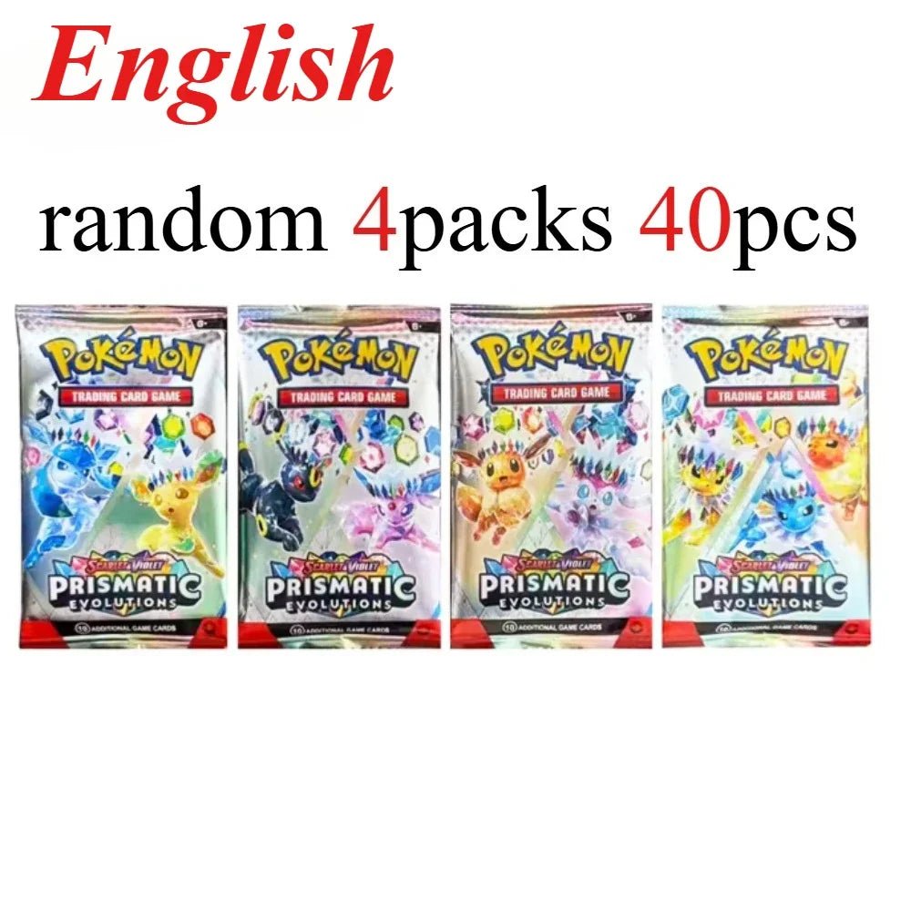 Pokémon Card Pack Bundle – 40 Cards 4packs PRI
