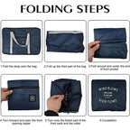 Printed Foldable Polyester Travel Bag
