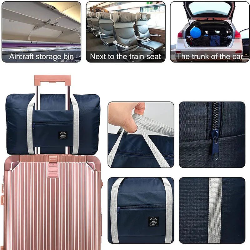 Printed Foldable Polyester Travel Bag
