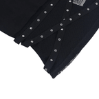 Punk Sleeveless Mesh Patchwork Top Lace Sleeveless