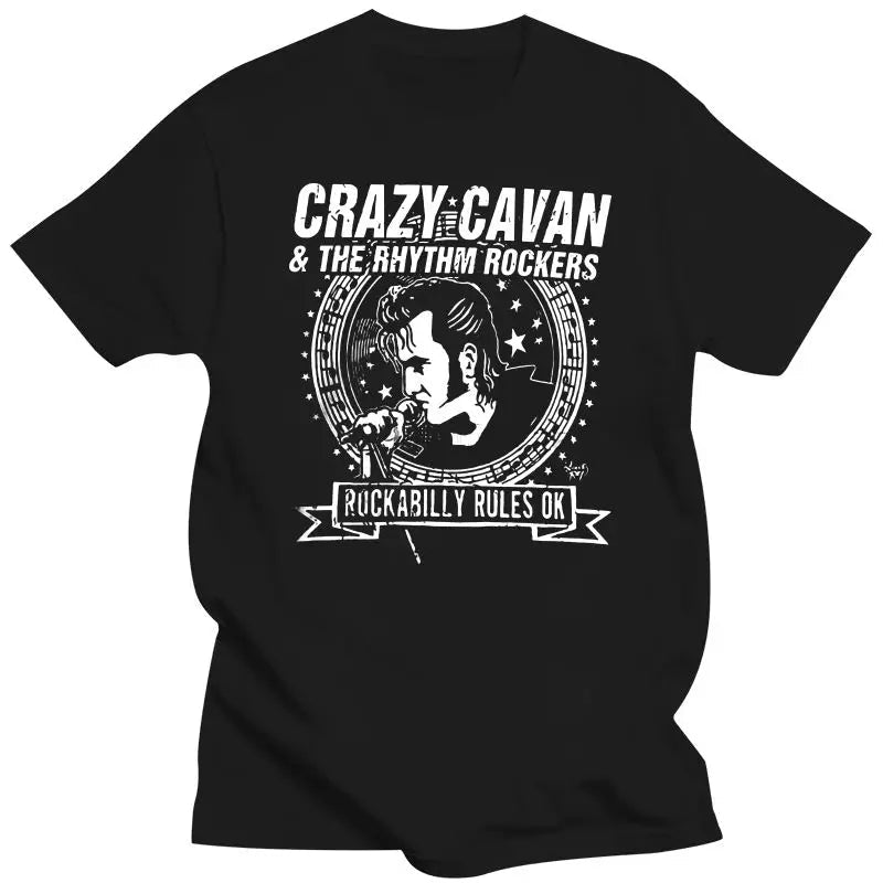 Rockabilly Graphic For T Shirt 71MDN360-black