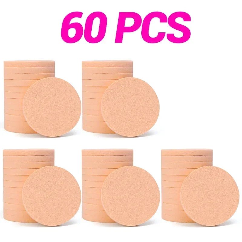 Round Makeup Sponge Powder Puffs Skin Color 2