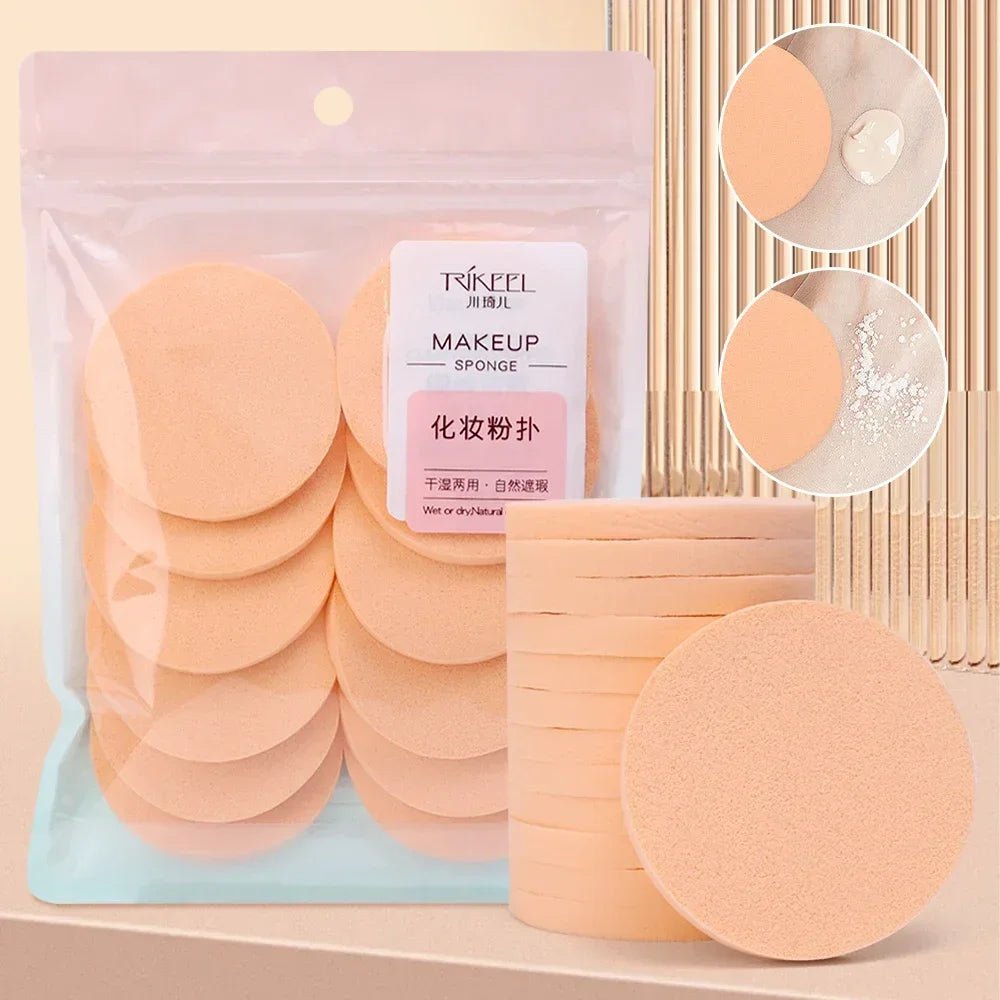Round Makeup Sponge Powder Puffs