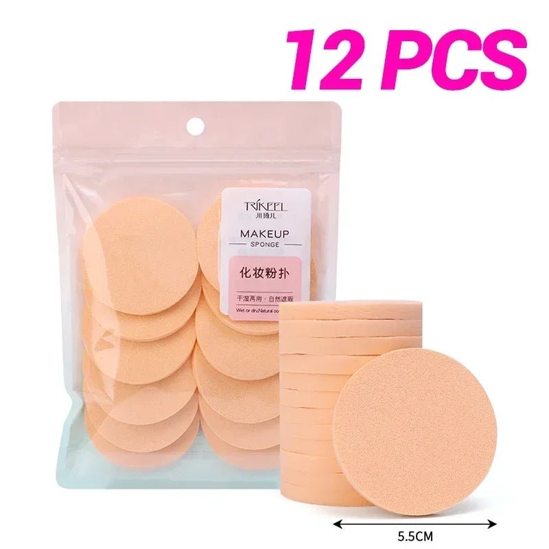 Round Makeup Sponge Powder Puffs