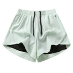 Running Fitness Breathable Three In Pants Knit K5587-light green