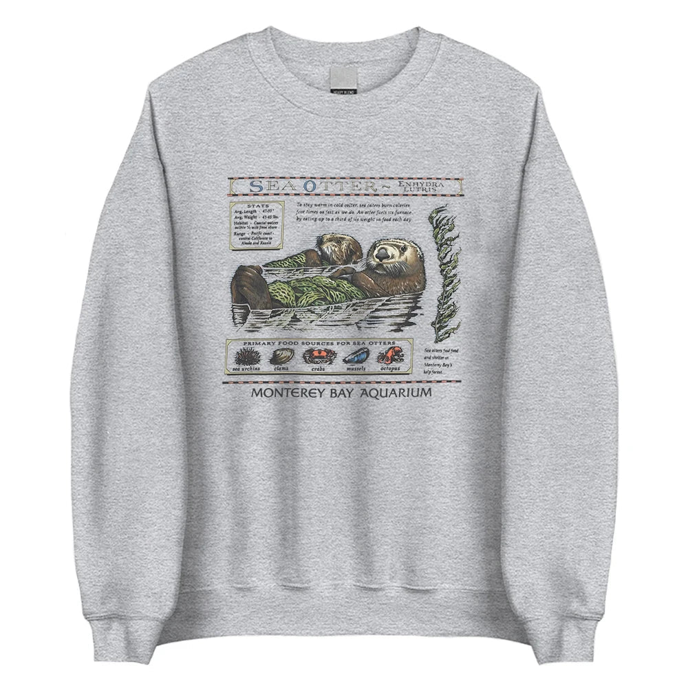 Sea Otter Monterey Long Sleeve 63666-grey
