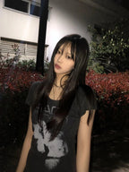Seeslim Hotsweet Print T Shirt Graphic Short Sleeve
