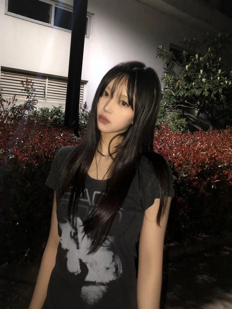Seeslim Hotsweet Print T Shirt Graphic Short Sleeve
