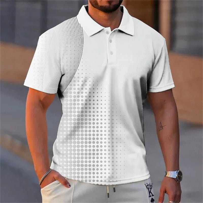 Simple Geometric Patterns Polo-ZFA61219