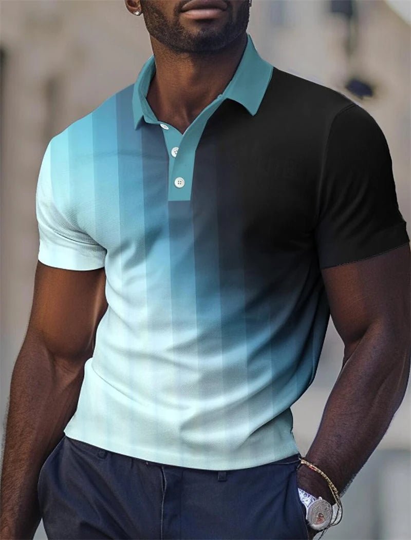 Simple Geometric Patterns Polo-ZFA61218