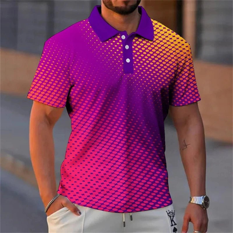 Simple Geometric Patterns Polo-ZFA61215