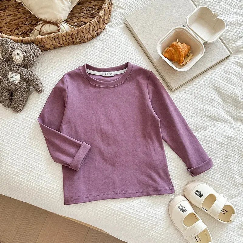 Soft Cotton Long T Shirt Long Sleeve