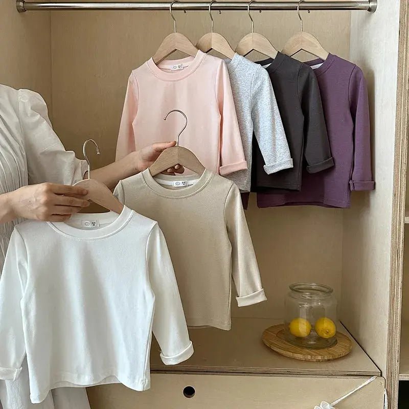 Soft Cotton Long T Shirt Long Sleeve