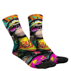 Street Graffiti Hip Hop Monkey Knit