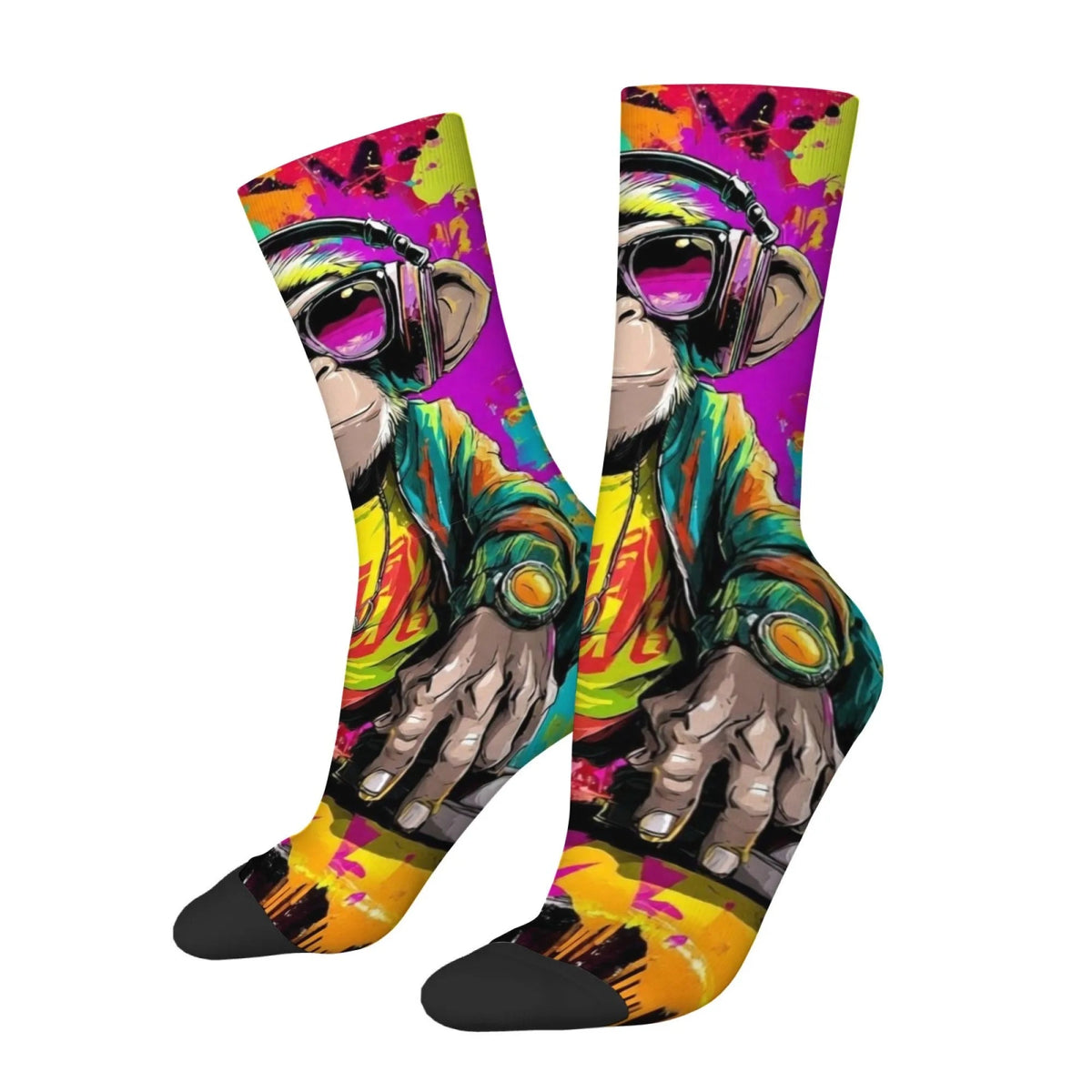Street Graffiti Hip Hop Monkey Knit