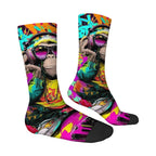 Street Graffiti Hip Hop Monkey Knit