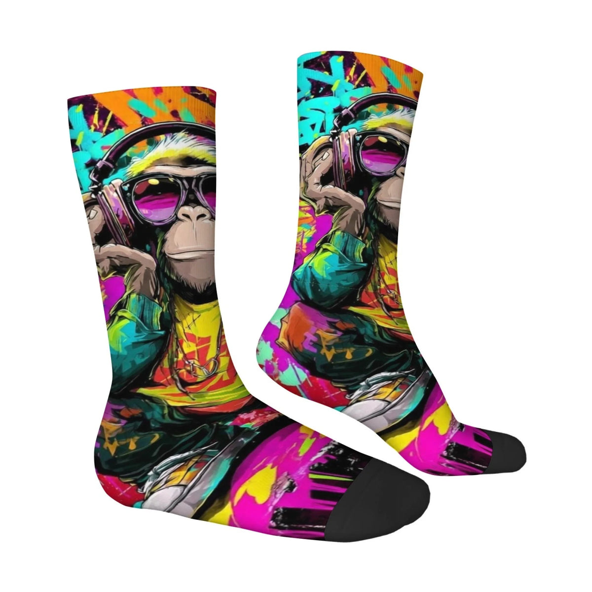 Street Graffiti Hip Hop Monkey Knit