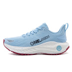 Unisex Mesh Lace-Up Sneakers Blue