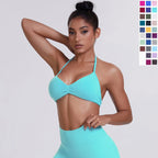 Women's Halter-Neck Sports Bra