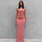 Women's Stretch Bodycon Maxi Dress